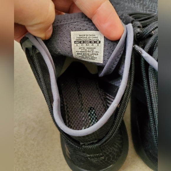 UNDER ARMOUR WOMEN SZ 6 BLACK SPEEDFORM STUDIOLUX MID 1255830-001 LACE UP SHOES - Picture 7 of 8